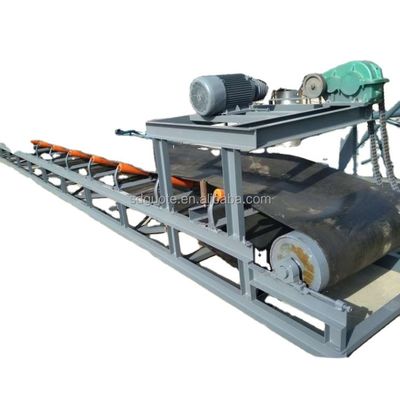 1 Cinturão de borracha de transportador inclinado de PVC para mineração de minério de areia e construção de pedra de cascalho