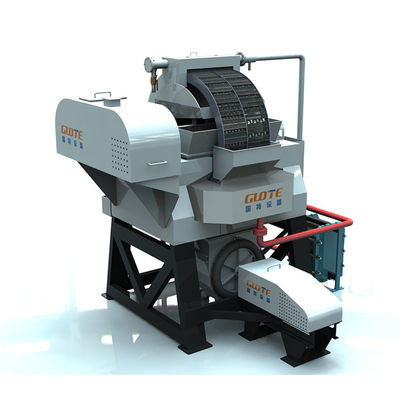 Máquina de processamento de areia de sílica de grau de vidro de 5000 kg com separador magnético úmido WHIMS