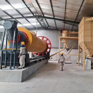 1.5 Economia energética do moinho combinado 100TPD Moinho de bolas de calcário para equipamento de mineração de minério de ferro