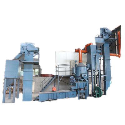 Instalação de processamento de minério de ferro com equipamento de extracção por gravidade do minério de ferro