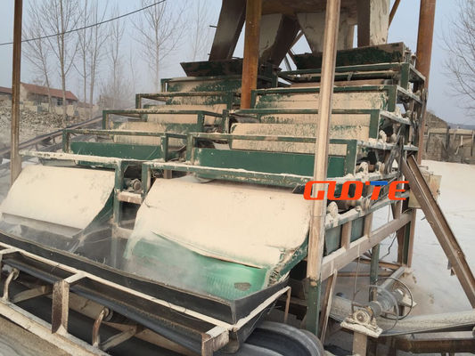 Compacto 2-15T/H Permanente Dry Overband Conveyor separador magnético para produtos pequenos