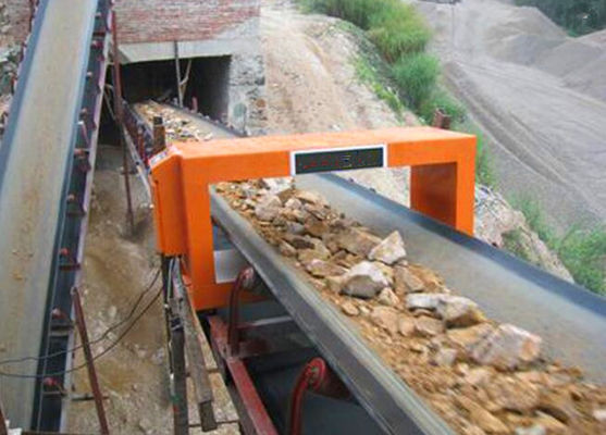 Circuitos Túnel Ferro Tramp Detector de metais para Mineração de Energia Cinturão Largura 500-2000mm