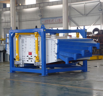 Máquina de triagem de partículas finas com grande capacidade de processamento na praça industrial