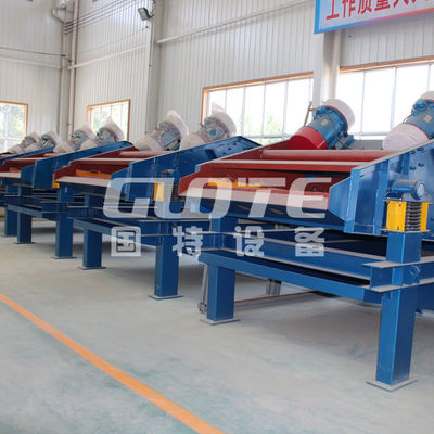 3800 KG Dewatering de areia Vibrating Screen Machine Excelente desempenho