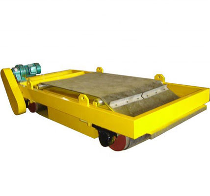 Separador magnético de auto descarga por correia para remoção de ferro do material do transportador