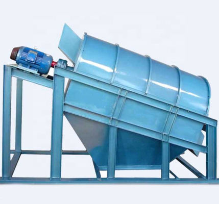 Máquina de peneiramento por tambor de tipo rolante de aço inoxidável para peneiramento de separação de 2200 kg