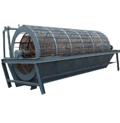 Máquina de peneiramento por tambor de tipo rolante de aço inoxidável para peneiramento de separação de 2200 kg