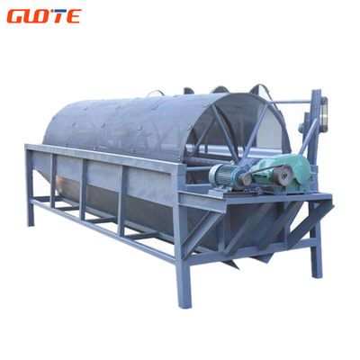 Máquina de peneiramento por tambor de tipo rolante de aço inoxidável para peneiramento de separação de 2200 kg