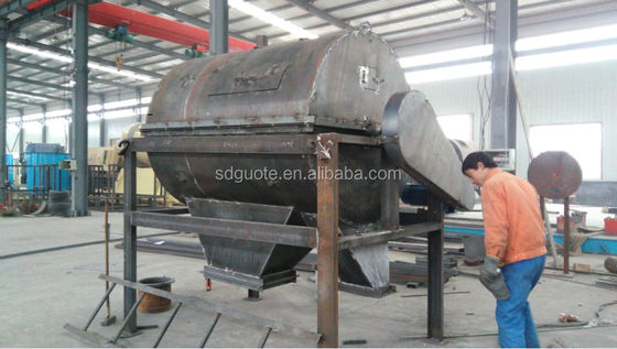 Máquina de peneiramento por tambor de tipo rolante de aço inoxidável para peneiramento de separação de 2200 kg