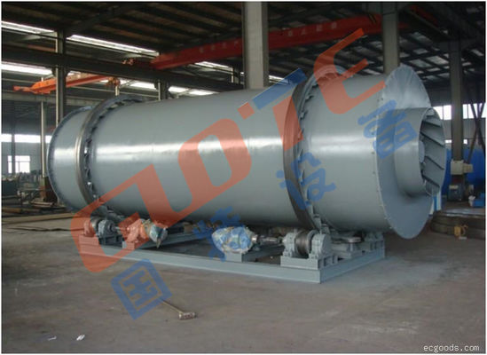 1T/H pó mineral areia calcário pó serragem lignite máquina secadora rotativa com bom