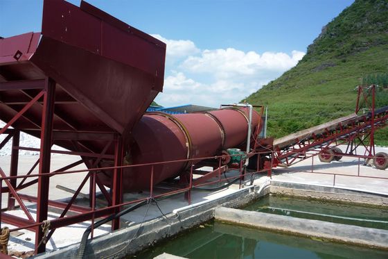 Equipamento de secagem de materiais para a indústria química de fertilizantes e alimentos, com capacidade de 6 a 45 t/h