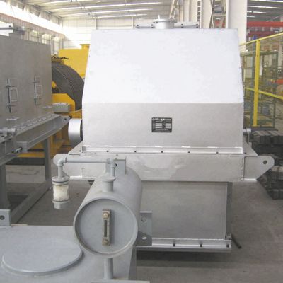 Separador magnético de tambor com ímã permanente para tamanho do material ≤ 10 mm e tensão 440/380