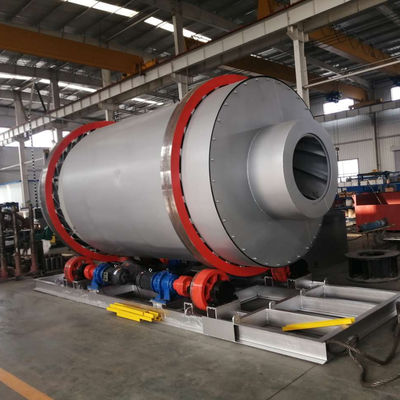 5 kg/h Capacidade de evaporação Máquina de extração de areia Secador rotativo de tambor com linha de produção