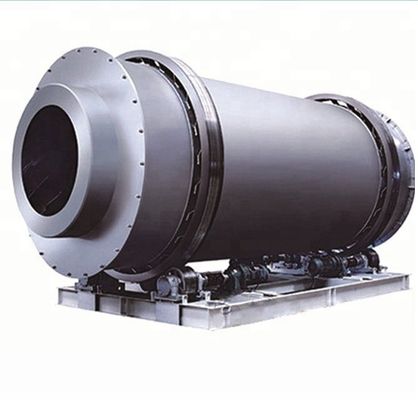 Secador rotativo de barril de areia de sílica mineral de alta temperatura para processamento de mineração
