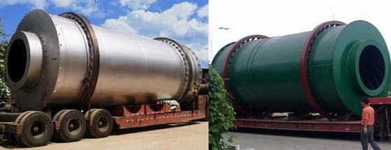 Secador rotativo de tambor único de alta capacidade para produção de calcário em pequena escala