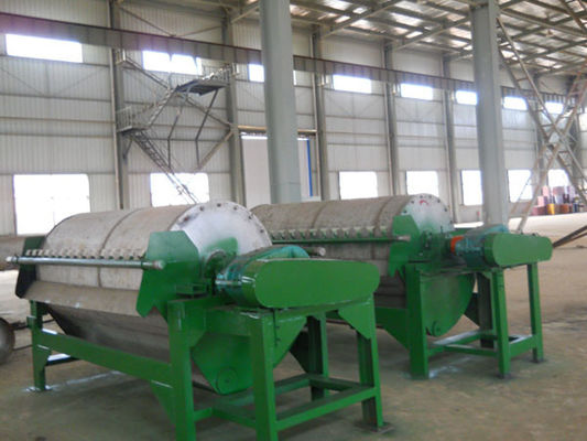 600-1600 mm comprimento de rolos alta rigidez forte mineração seca separador magnético