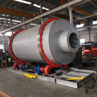 50-100kw Power Three Drum Sand Dryer em SS304 Material para secagem rotativa