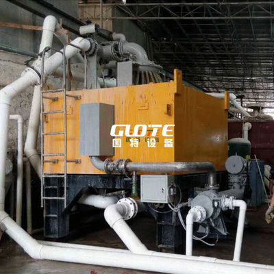 Máquina de separação de ferro eletromagnético úmido de alta rigidez para purificação magnética