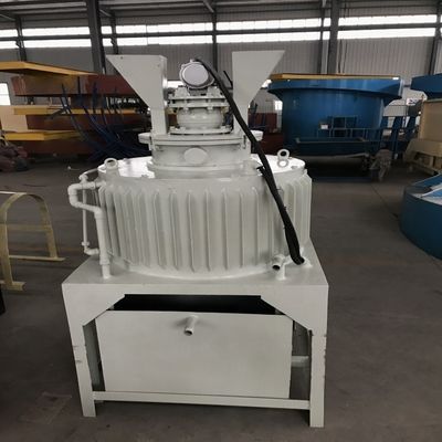 Máquina de separação de ferro eletromagnético úmido de alta rigidez para purificação magnética