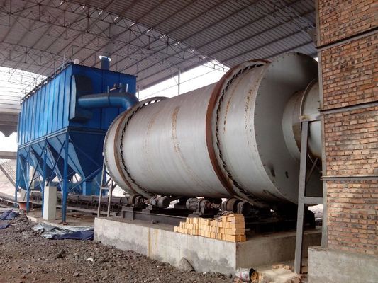 Secador de tambor de três cilindros com grande capacidade de processamento e baixa produção de umidade