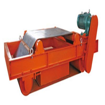 Alta rigidez Remover de ferro elétrico magnético limpeza automática em seco Overband separador magnético