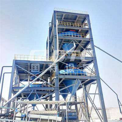 Fábrica de processamento de areia de sílica com capacidade de 100000 KG e serviço EPC personalizado
