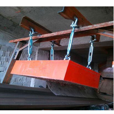 Capacidade de 0,1-35 kg/t/h Separador de Ferro Magnético Permanente de Alta Rigididade para Cinturão Transportador