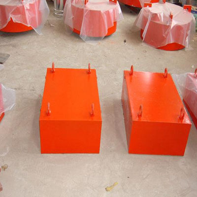 Capacidade de 0,1-35 kg/t/h Separador de Ferro Magnético Permanente de Alta Rigididade para Cinturão Transportador