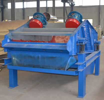 Ecrã de remoção de água da areia para a lavagem e limpeza de areia 3800 KG 0.1-0.5mm Tamanho da malha