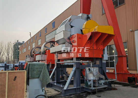 Separador magnético de anel vertical de alta inclinação para modelo diferencial de minerais magnéticos fracos