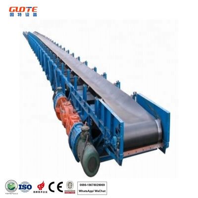 Cinturão transportador de triturador de pedra com 1 e material de estrutura de aço inoxidável de aço carbono