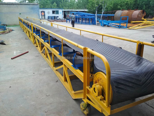 Cinturão transportador de triturador de pedra com 1 e material de estrutura de aço inoxidável de aço carbono