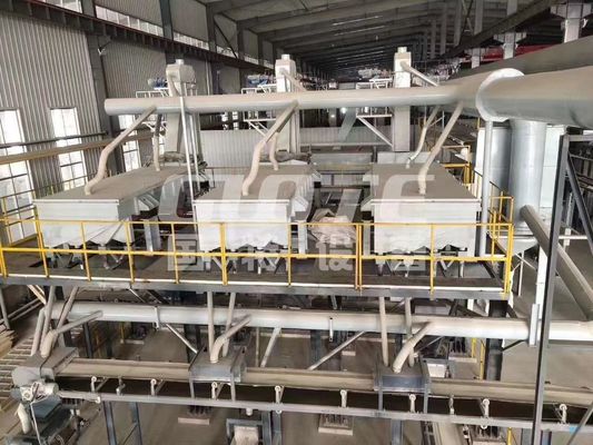 Máquina de fabricação de areia com capacidade de 5000 kg e triturador de impacto avançado