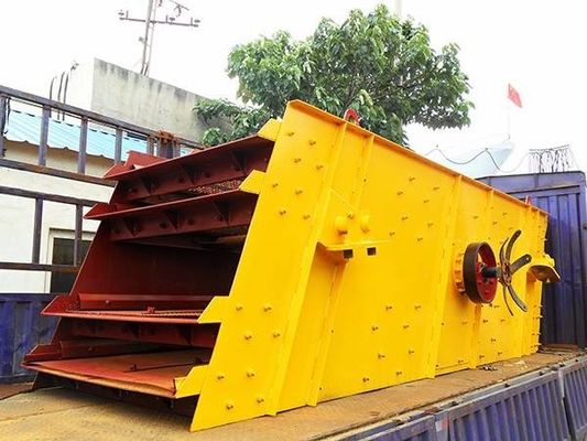 Ecrã de vibração circular para mineração de solo 24 horas de trabalho GTYZ equipamento de mineração
