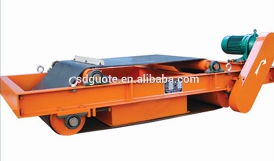 Separador magnético de correia transportadora com RCYD Remover de ferro autocarregamento a preços competitivos