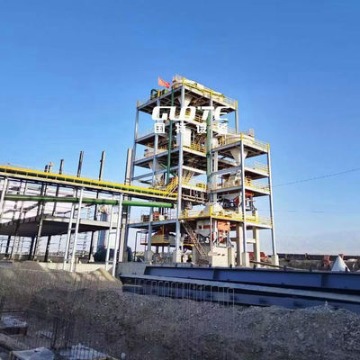 Pequena planta de lavagem de areia de quartzo Máquina de lavagem de areia de mar de 100 TPH com motor AC