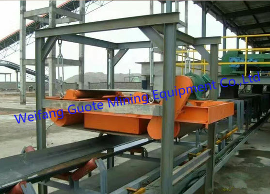 500-2000 mm Largura N52 Separador de Ferro Magnético Permanente Faixa transportadora Separador Magnético