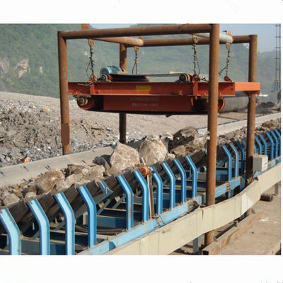 60-72MT Força magnética Permanente Overband transportador separador magnético para conveyor
