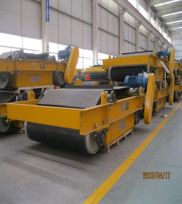 Separador magnético de cintura transversal suspensa para separação magnética de 750 kg de carga