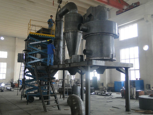 2750 KG GF Separador de pó fino vertical Separador de pó ciclônico Classificador de ar Máquina de separador dinâmico