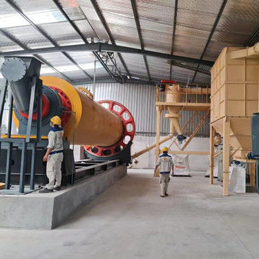 Moinhos de esferas de moagem seca duráveis para produção de pó mineral Diâmetro do anel mm 1,5-3m