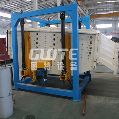 1-5 camadas de tela balançante quadrada para uma área de triagem eficaz de 3-8 m2 e grande rendimento
