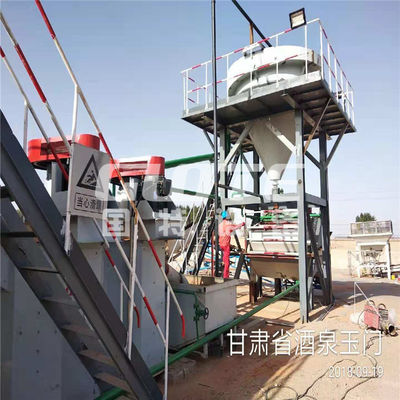 Máquina de fabricação de areia de vidro certificada ISO para processamento de minerais de quartzo