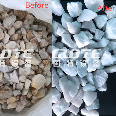 Máquina de lavagem de areia de sílica para remover o material de aço inoxidável