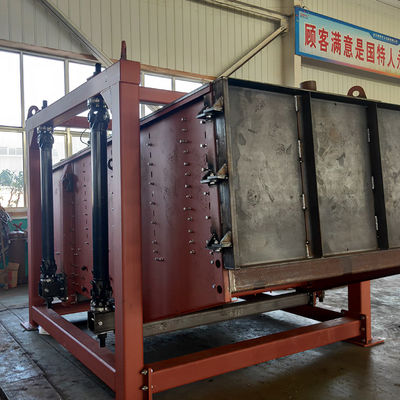 180-260r/min Frequência 5 Deck Vibrating Screen Sieve Separator com Capacidade de 1-50tph