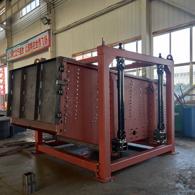 Máquina de peneiração de areia com motor de vibração vertical