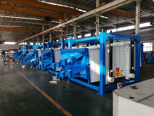 Máquina de peneiração de areia com motor de vibração vertical
