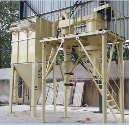 2750 KG Classificador de ar multi-roda de aço para pó fino no sistema de processamento de minerais