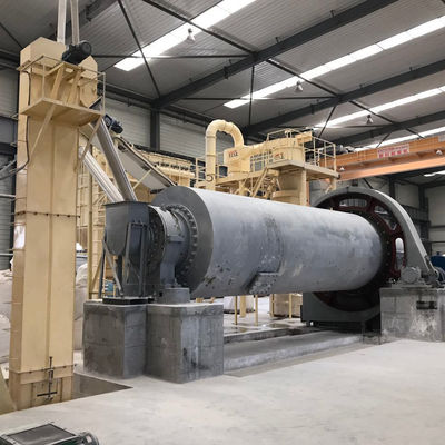 Moinho de bolas para 325 malha Linha de produção de pó de quartzo de sílica Maquina de fabricação de pó de quartzo branco