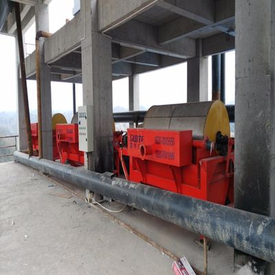 Máquinas de mineração Ouro preto Manganês Ferro Minério de cobre Tipo molhado Tambor Separador magnético 350 KG